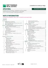 Note d'information
