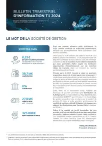 Bulletin trimestriel - 1er trimestre 2024
