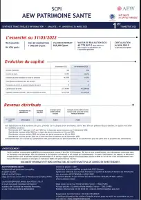 Bulletin trimestriel - 1er trimestre 2023