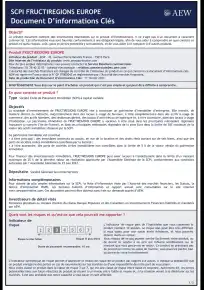 Information clé (DIC) - 2023