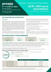 Bulletin trimestriel - 4ème trimestre 2024