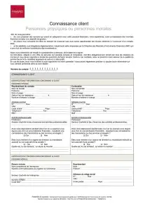 Questionnaire profil Client