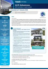 Bulletin trimestriel - 3ème trimestre 2022