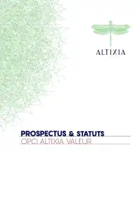 Prospectus et statuts