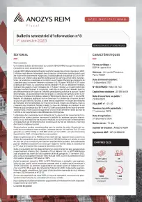 Bulletin semestriel - 1er semestre 2023