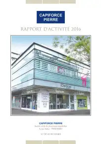 Rapport annuel - 2016