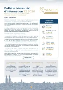 Bulletin trimestriel - 2ème trimestre 2026