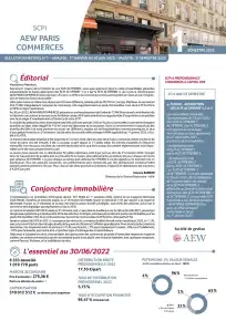 Bulletin semestriel - 1er semestre 2022