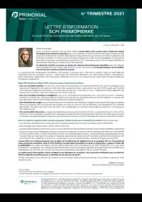 Bulletin trimestriel - 4ème trimestre 2021