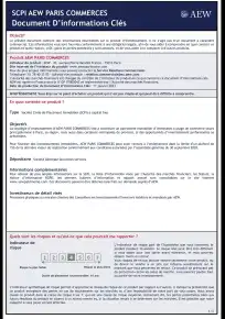 Information clé (DIC) - 2023