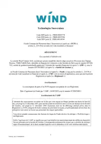 Règlement complet - 2025