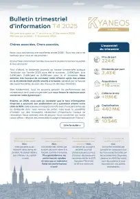 Bulletin trimestriel - 4ème trimestre 2025