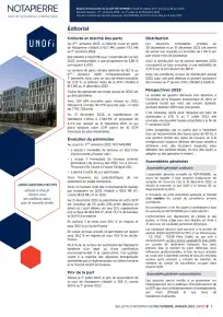 Bulletin semestriel - 2nd semestre 2022