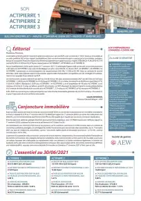 Bulletin semestriel - 1er semestre 2021