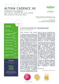 Bulletin trimestriel - 3ème trimestre 2023