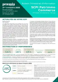 Bulletin trimestriel - 2ème trimestre 2025