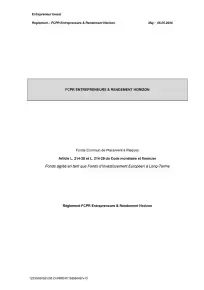 Règlement complet - 2026