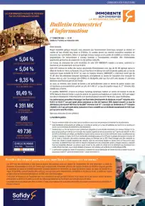 Bulletin trimestriel - 3ème trimestre 2025