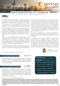 Rapport semestriel - 1er semestre 2023