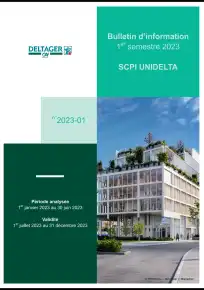 Bulletin semestriel - 1er semestre 2023