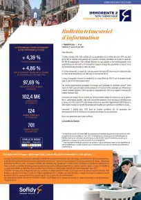 Bulletin trimestriel - 1er trimestre 2023