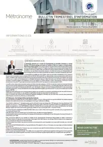 Bulletin trimestriel - 2ème trimestre 2025