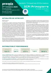 Bulletin trimestriel - 3ème trimestre 2025