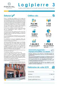 Bulletin trimestriel - 1er trimestre 2019