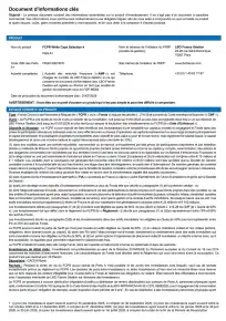 Information clé (DIC) - 2025