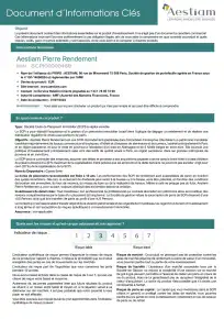 Information clé (DIC) - 2024