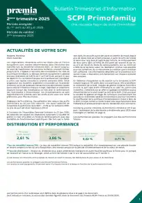 Bulletin trimestriel - 2ème trimestre 2025