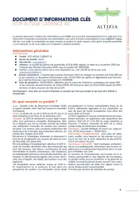 Information clé (DIC) - 2024