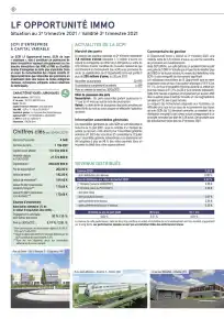 Bulletin trimestriel - 2ème trimestre 2021