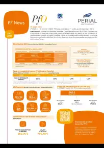 Bulletin trimestriel - 3ème trimestre 2023