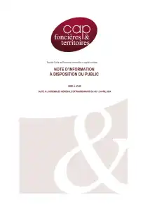 Note d'information - 2022