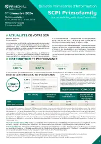 Bulletin trimestriel - 1er trimestre 2024