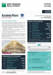 Bulletin semestriel - 1er semestre 2025