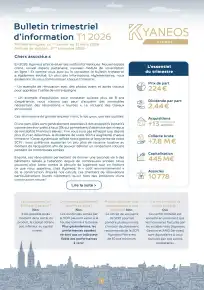 Bulletin trimestriel - 1er trimestre 2026