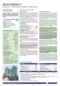 Bulletin trimestriel - 1er trimestre 2025