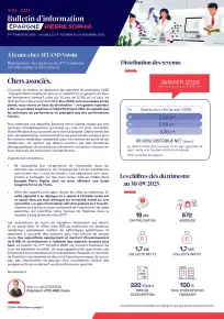 Bulletin trimestriel - 3ème trimestre 2025
