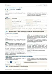 Informations clés (DIC) - 2026