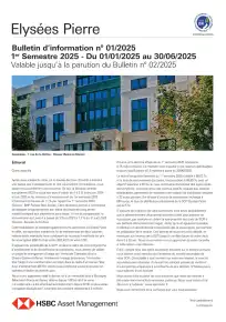 Bulletin semestriel - 1er semestre 2025