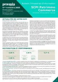 Bulletin trimestriel - 4ème trimestre 2025
