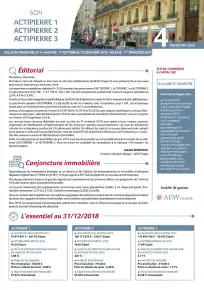 Bulletin trimestriel - 4ème trimestre 2018