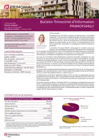 Bulletin trimestriel - 2ème trimestre 2018