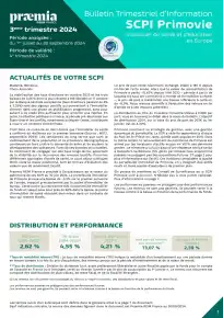 Bulletin trimestriel - 3ème trimestre 2024