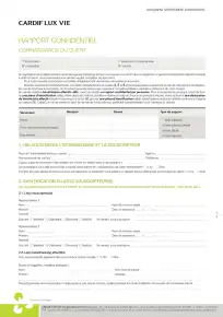 Questionnaire profil Client