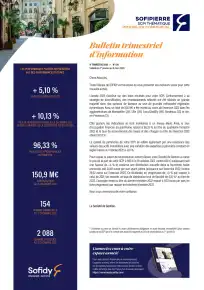 Bulletin trimestriel - 4ème trimestre 2022