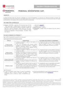 Information clé (DIC)