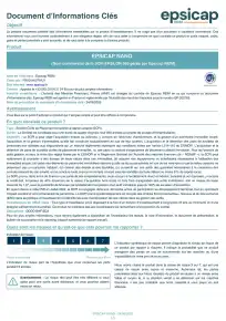 Informations clés (DIC) - 2025
